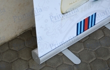 Struttura roll up banner up espositore pubblicitario
