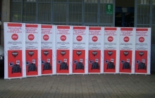 alice roll up banner espositore pubblicitario allestimenti
