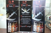 ron roll up banner espositore pubblicitario allestimenti