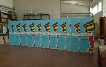sanpaolo roll up banner espositore pubblicitario allestimenti