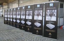 sealy roll up banner espositore pubblicitario allestimenti