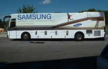 Samsung Bus - Decorazione automezzi - Car wrapping