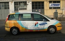 Torino 2006 Ulisse - Decorazione integrale automezzi - Car wrapping