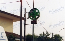 Insegne lettere scatolate farmacia