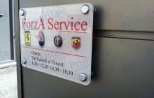forza service targhe insegne pubblicità logo sede